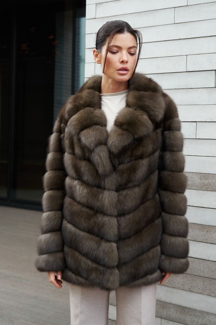 Шуба из соболя 1049