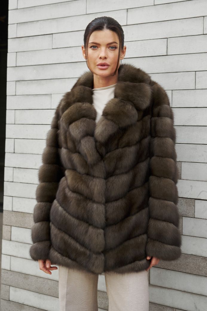 Шуба из соболя 1049