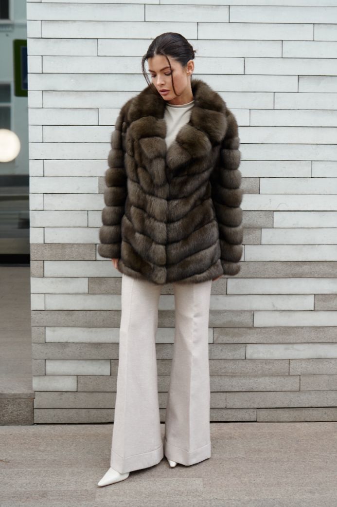 Шуба из соболя 1049