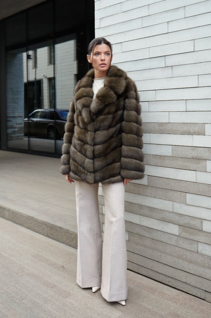 Шуба из соболя 1049