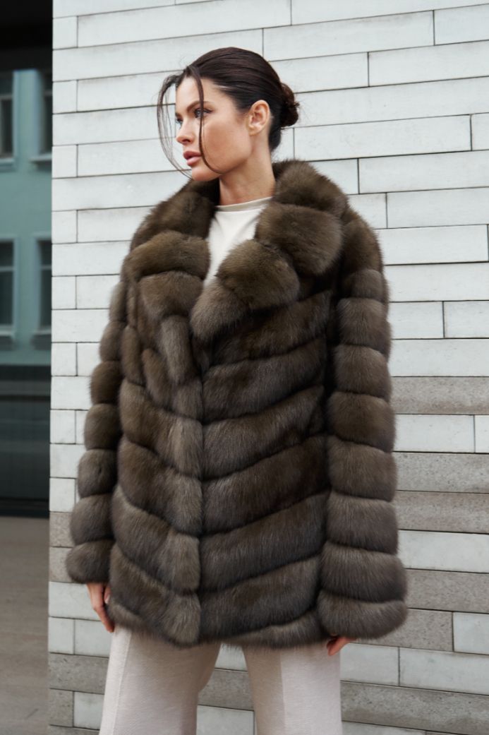 Шуба из соболя 1049