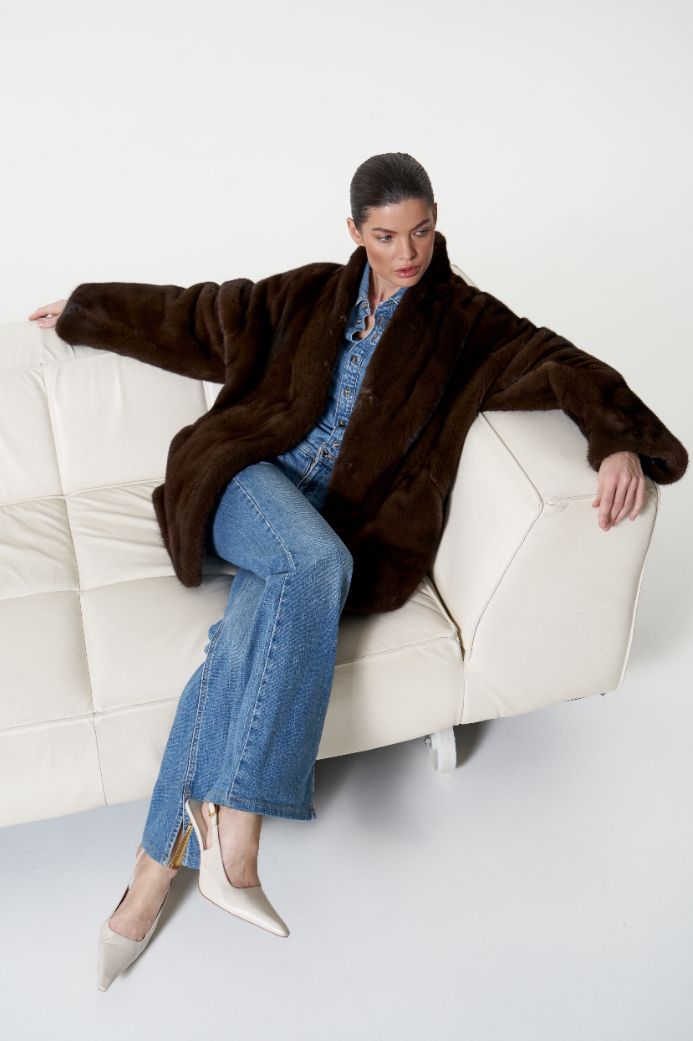 Норковая шуба 1108 