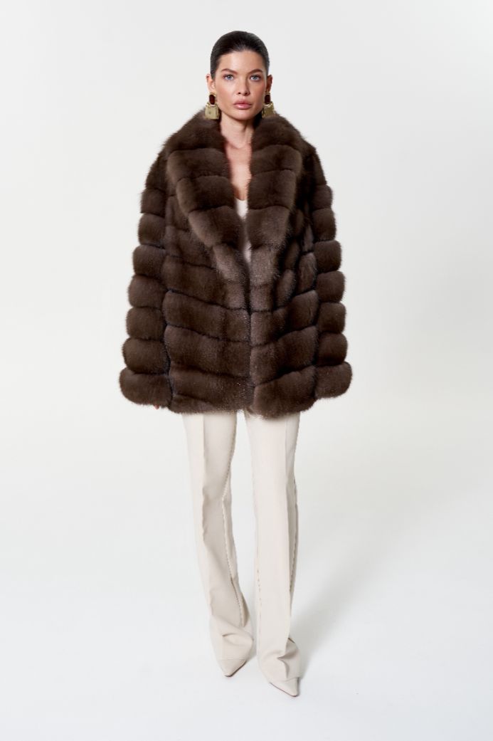 Шуба из куницы 1126