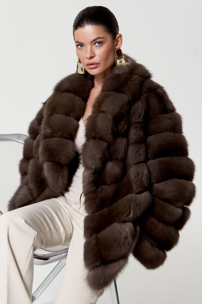 Шуба из куницы 1126
