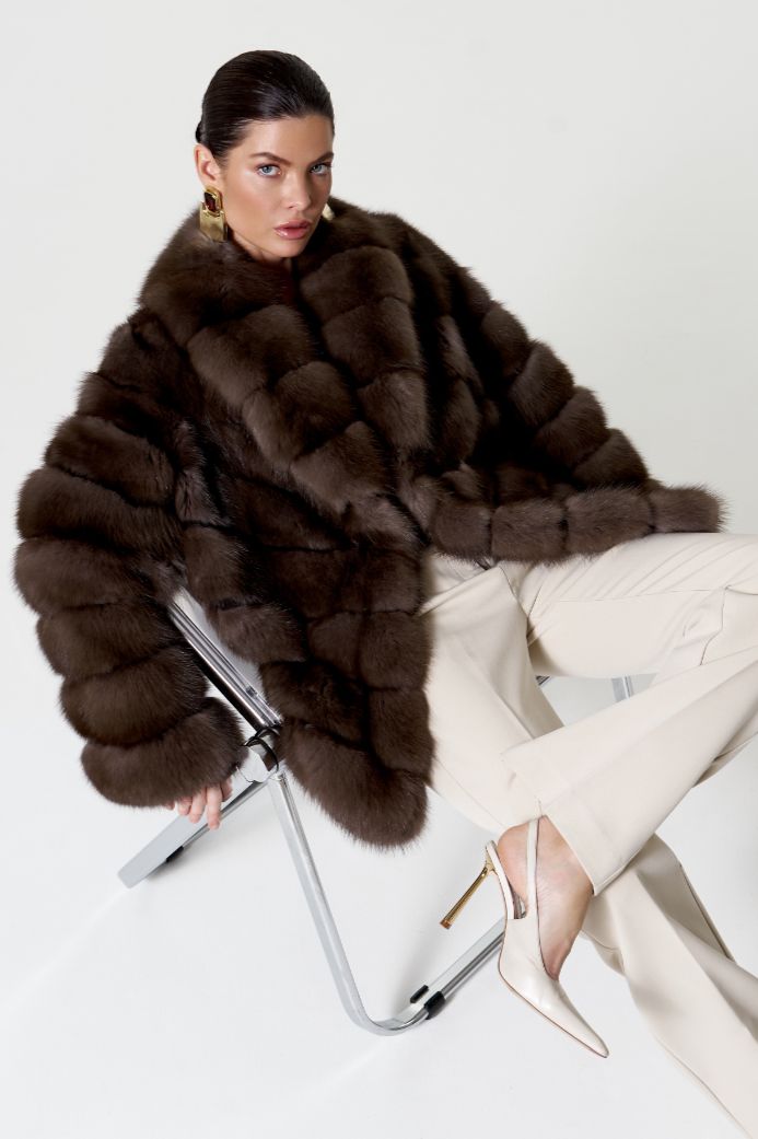 Шуба из куницы 1126