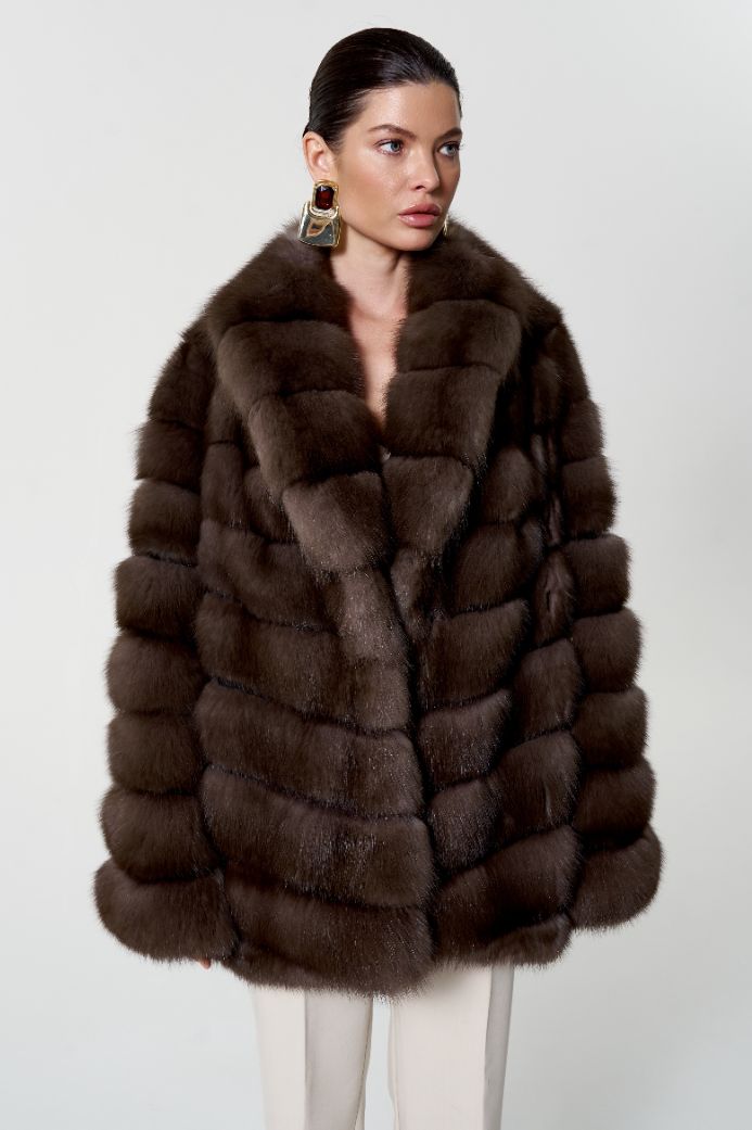 Шуба из куницы 1126