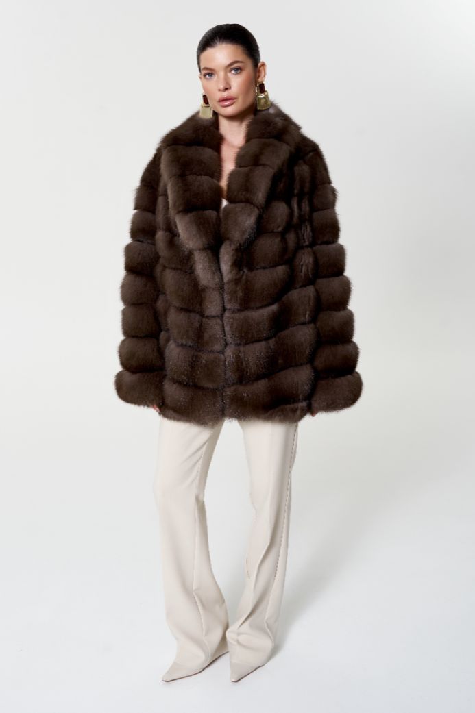 Шуба из куницы 1126