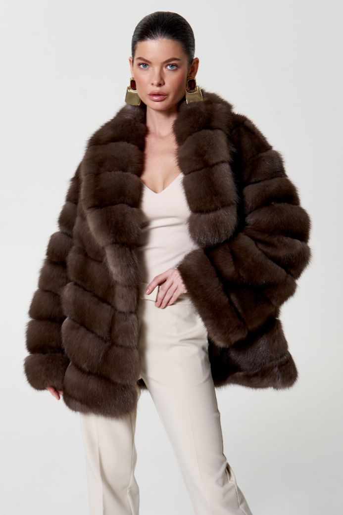 Шуба из куницы 1126