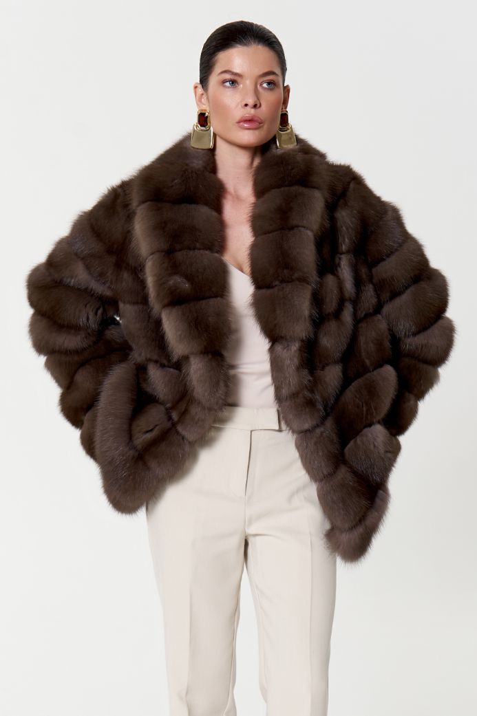 Шуба из куницы 1126