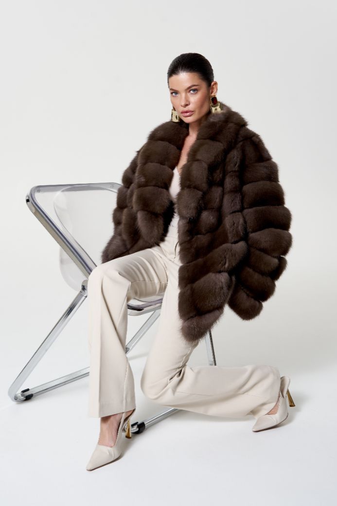 Шуба из куницы 1126