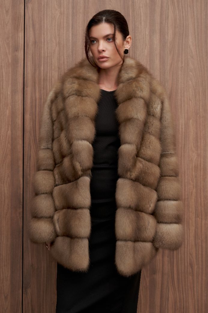 Шуба из куницы 1127