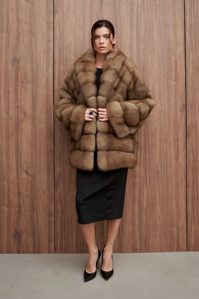 Шуба из куницы 1127