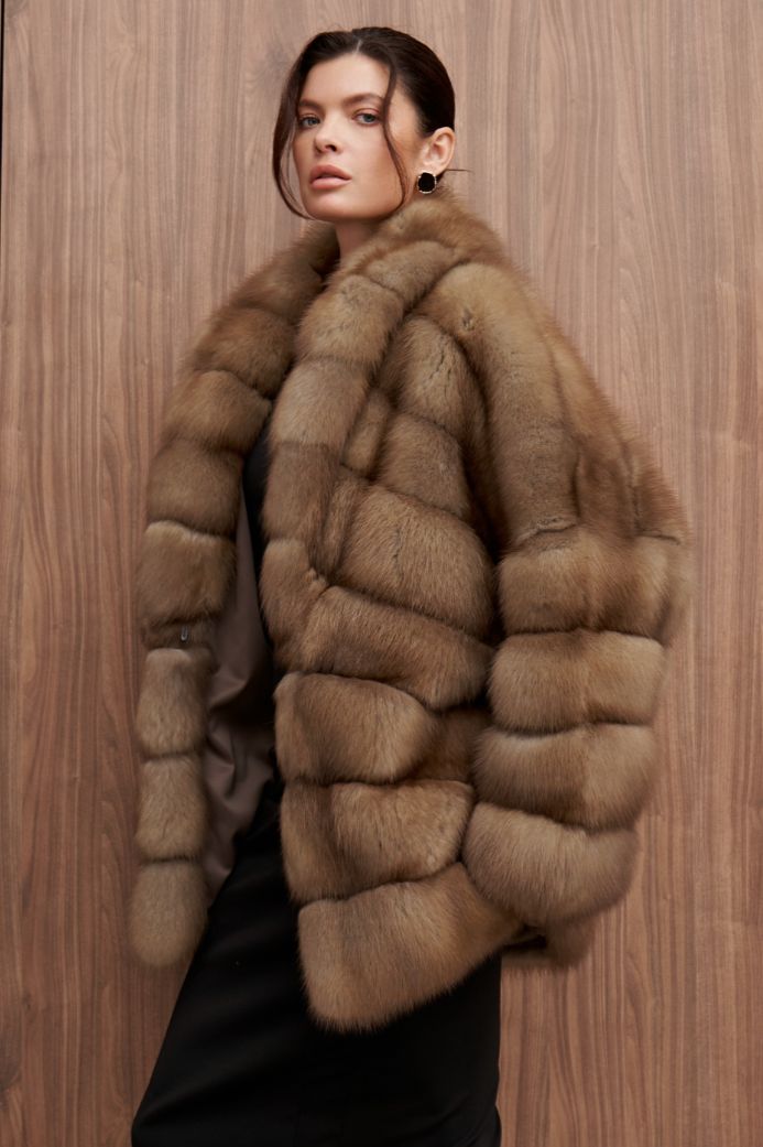 Шуба из куницы 1127