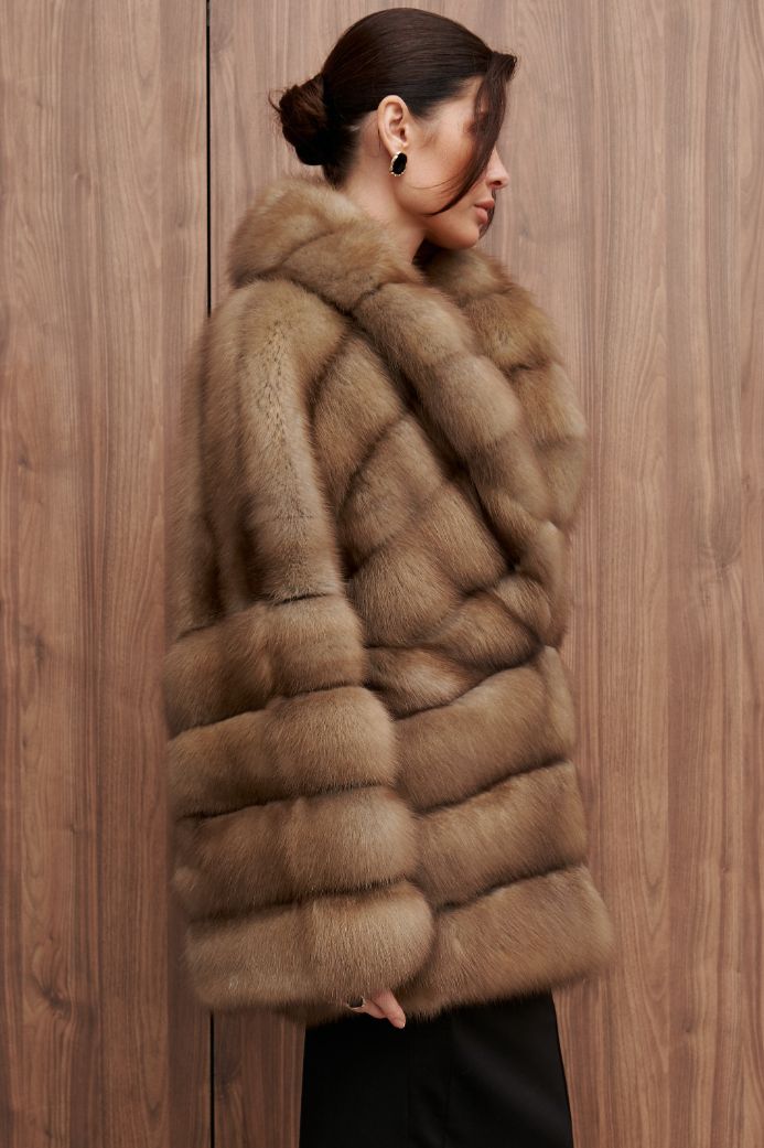 Шуба из куницы 1127