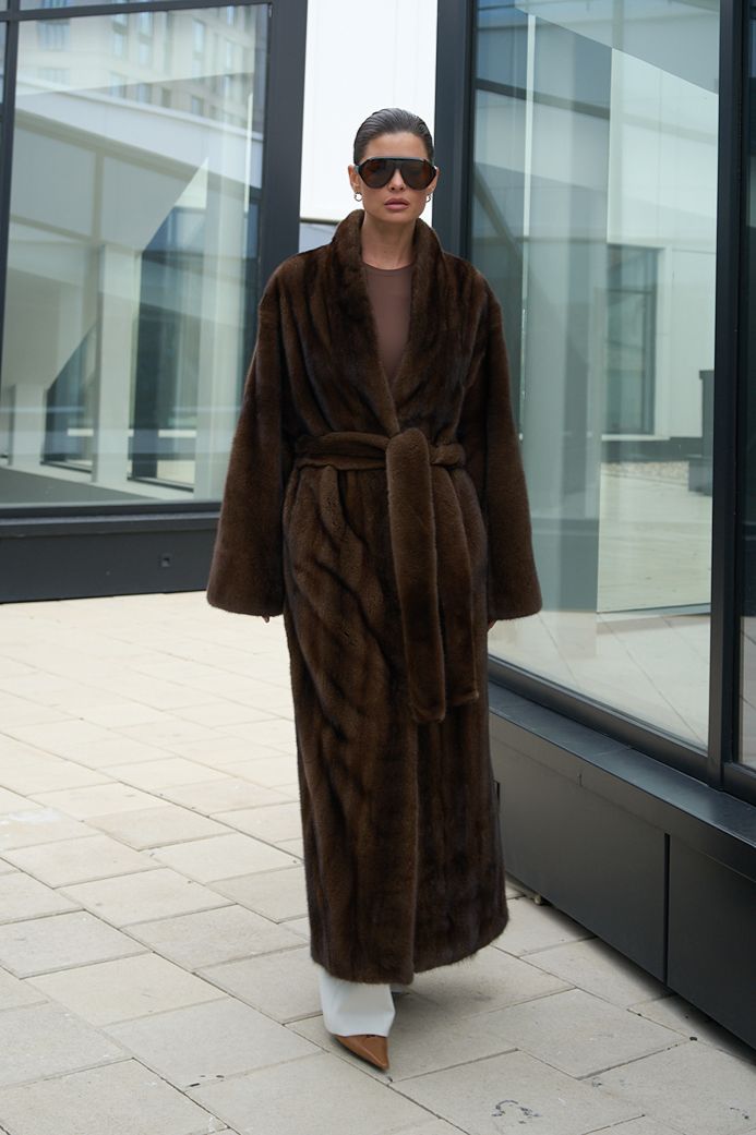 Норковая шуба saga furs ROYAL 1144