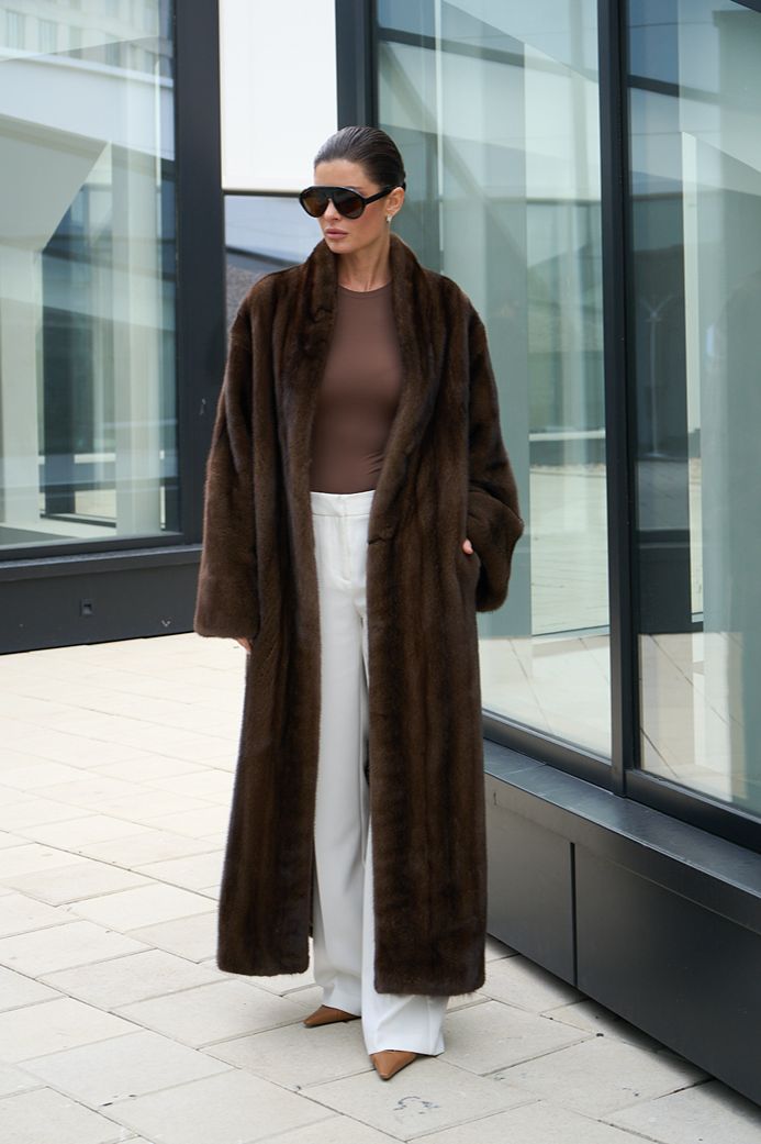 Норковая шуба saga furs ROYAL 1144