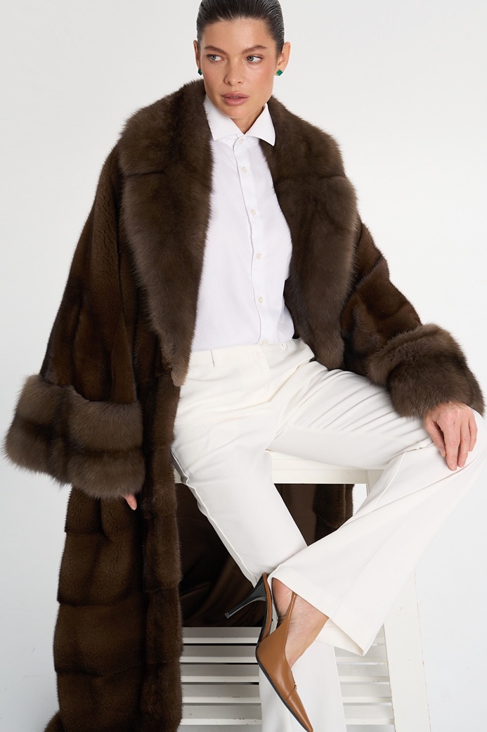 Норковая шуба Saga Furs ROYAL 1148