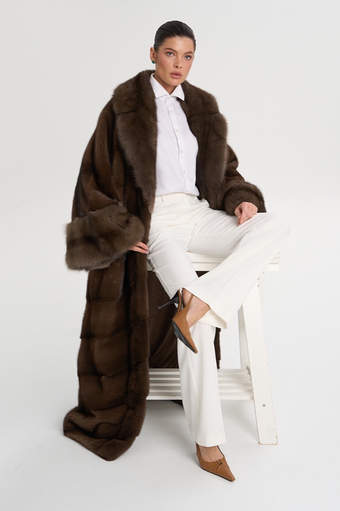 Норковая шуба Saga Furs ROYAL 1148