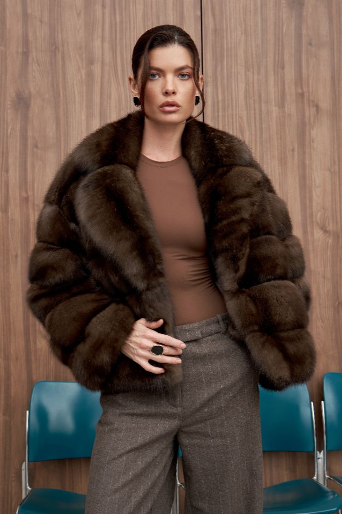 Полушубок из соболя 1203