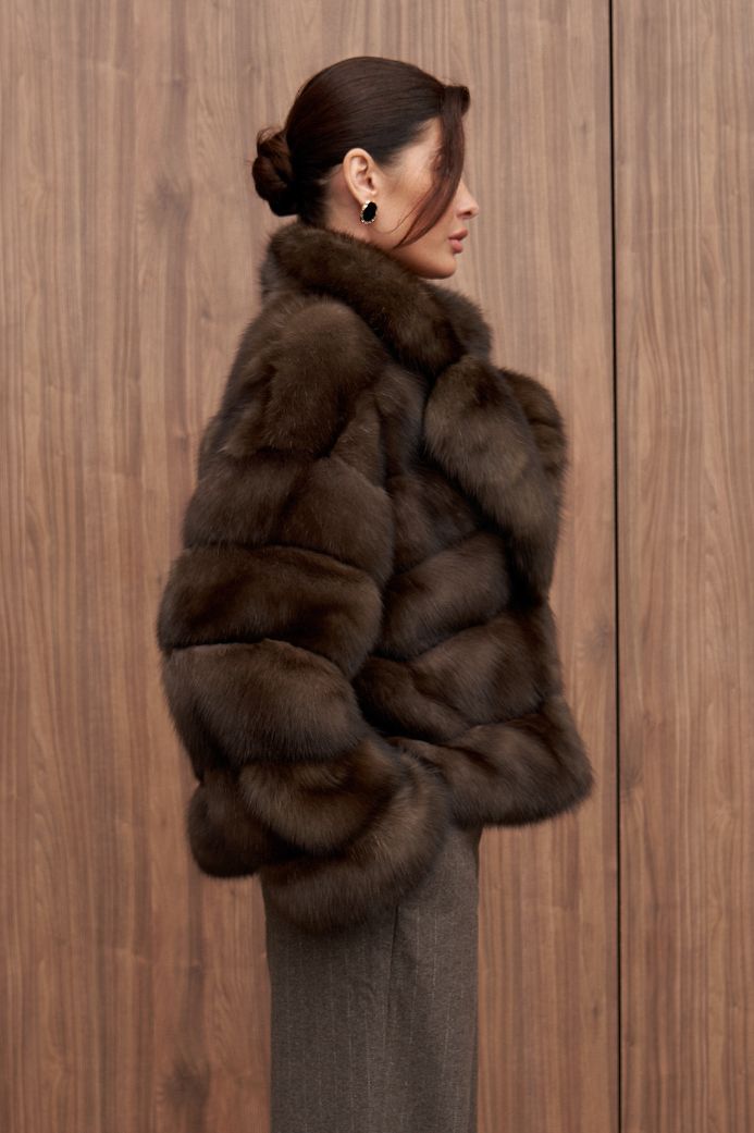 Полушубок из соболя 1203