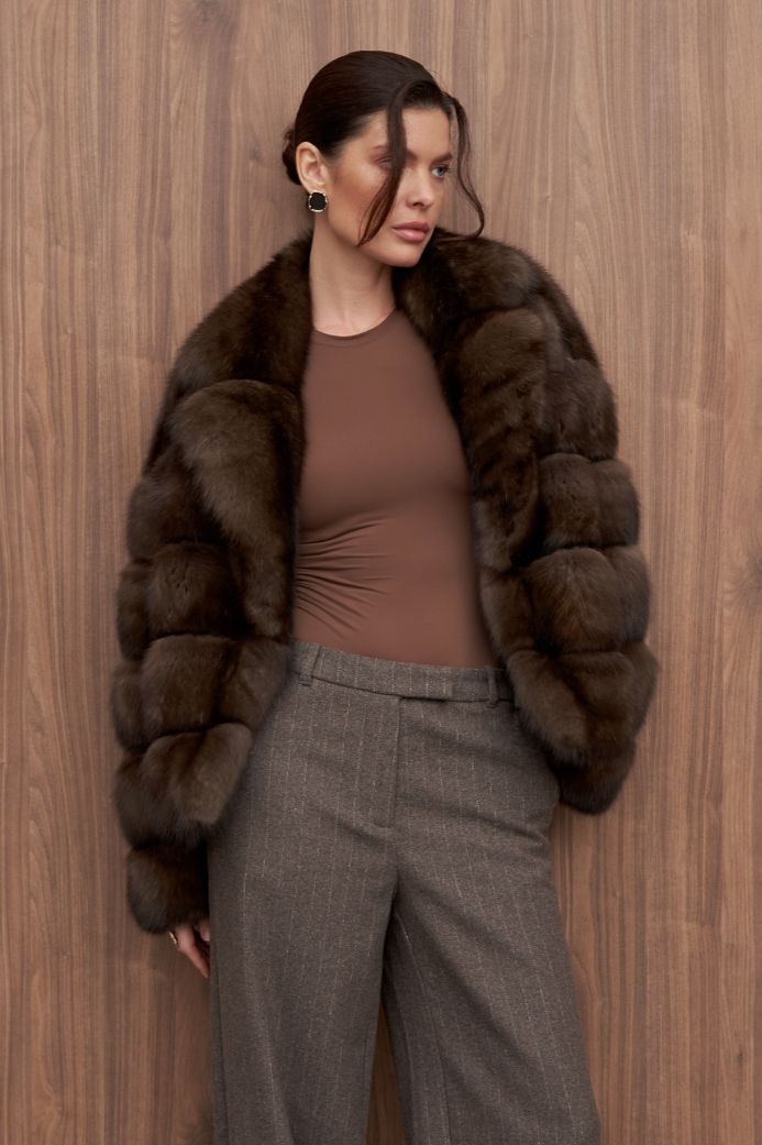 Полушубок из соболя 1203