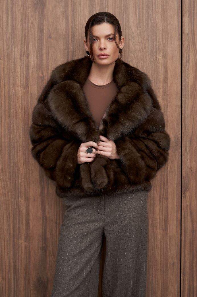 Полушубок из соболя 1203