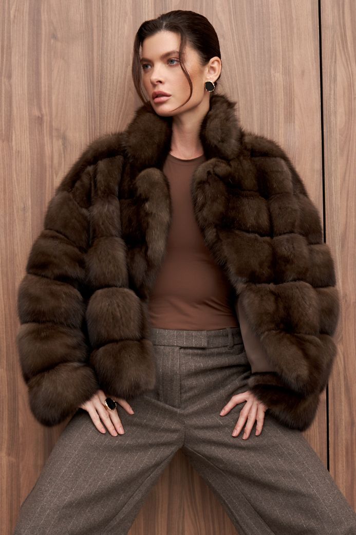 Полушубок из соболя 1203