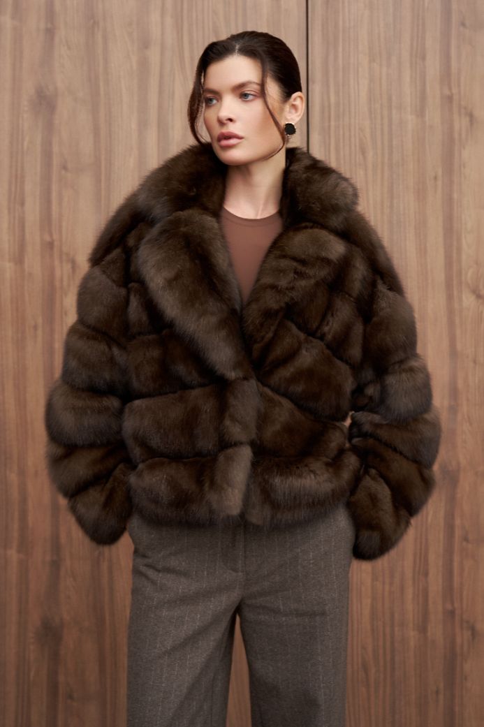 Полушубок из соболя 1203