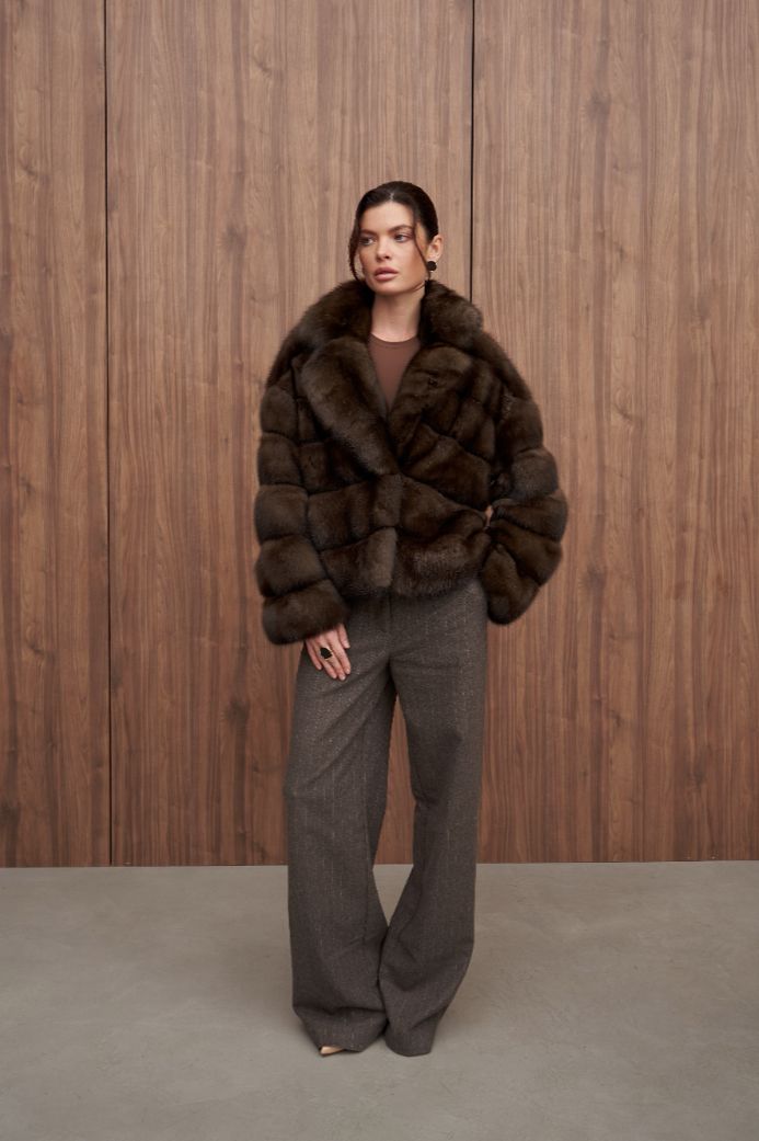 Полушубок из соболя 1203