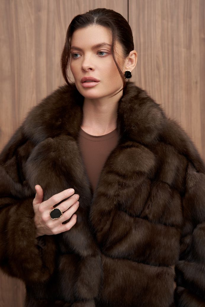 Полушубок из соболя 1203