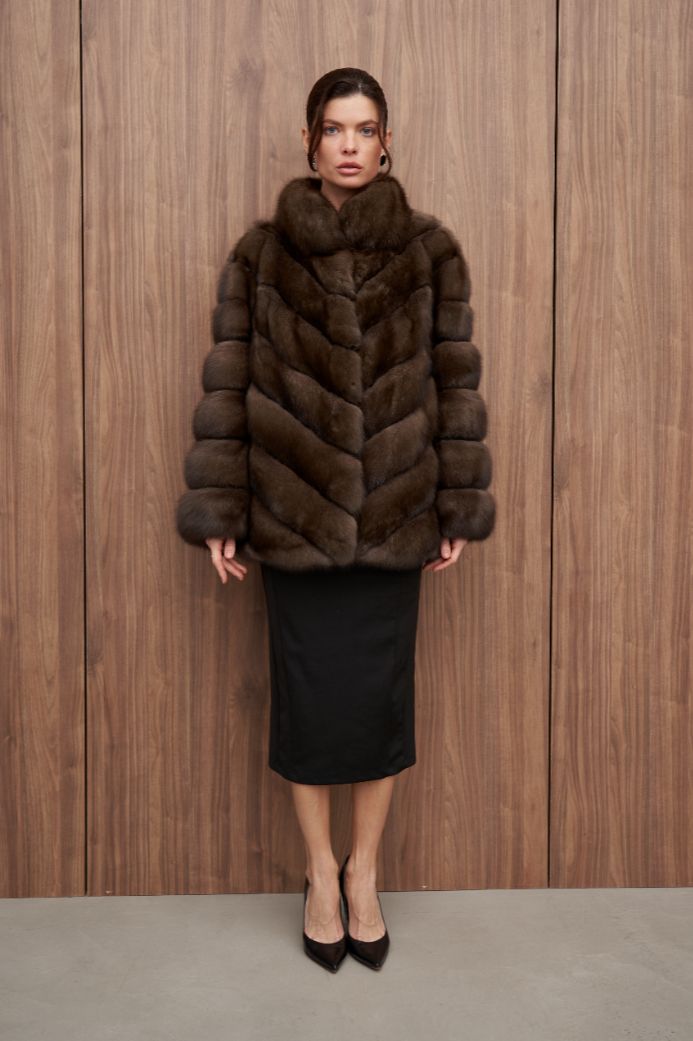 Полушубок из соболя 1210