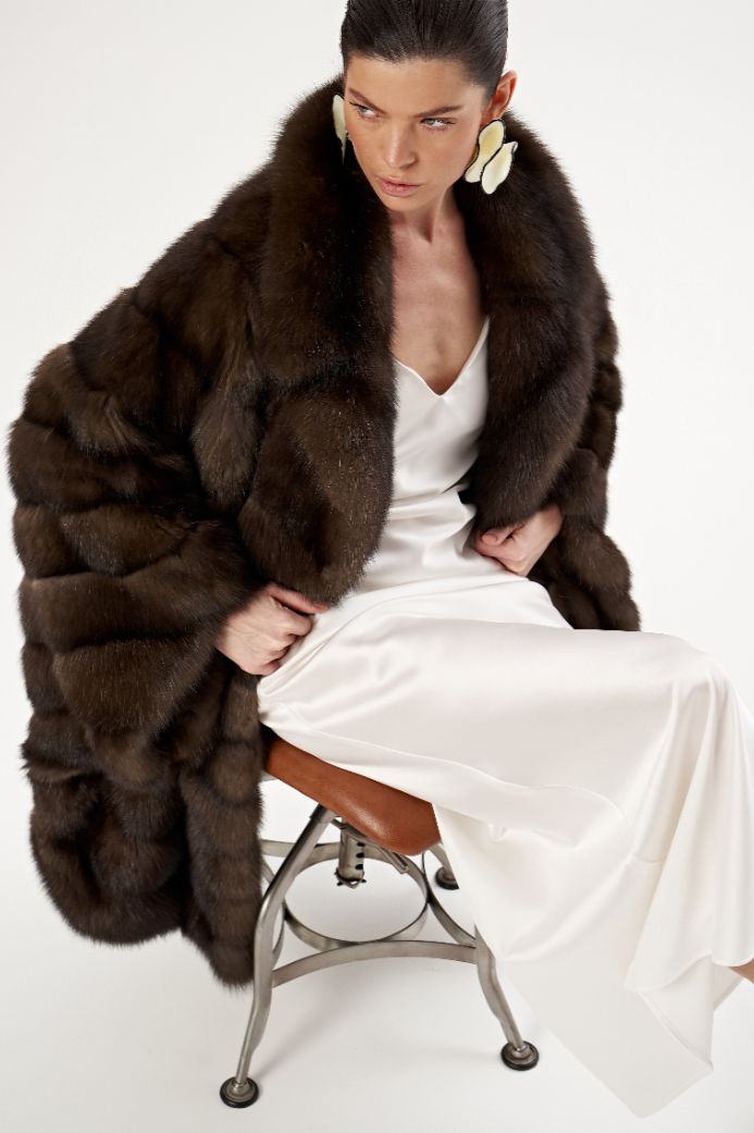 Шуба из соболя 1214 