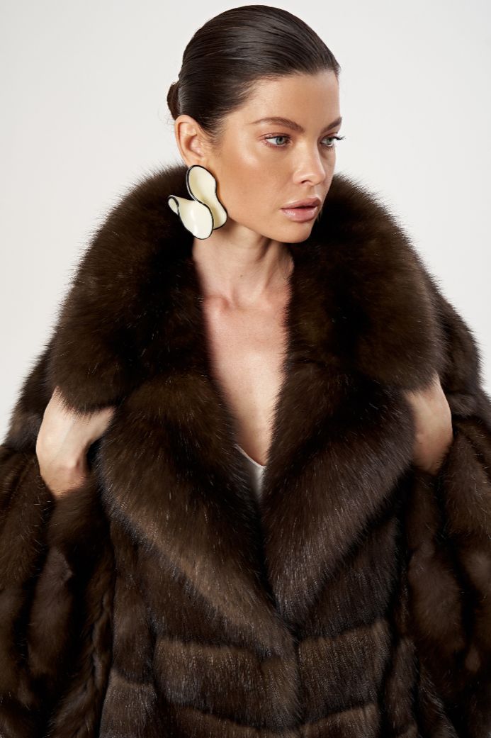 Шуба из соболя 1214 