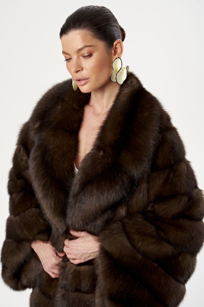 Шуба из соболя 1214 