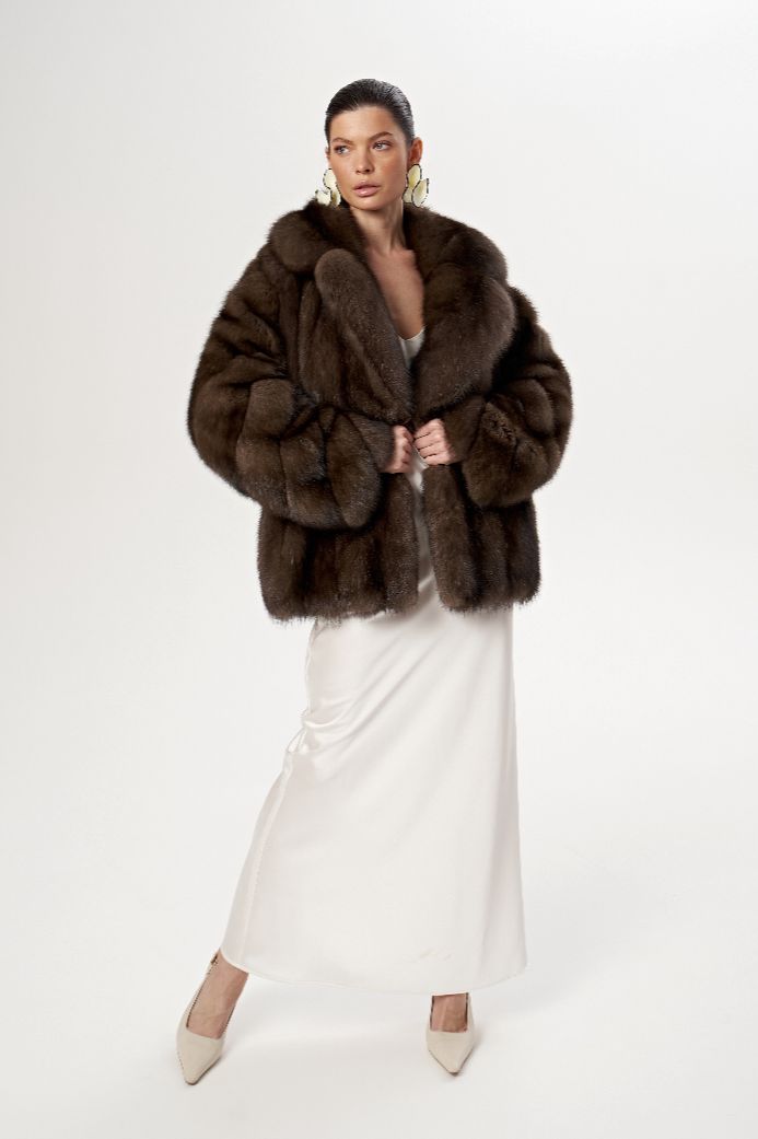 Полшубок из соболя 1215