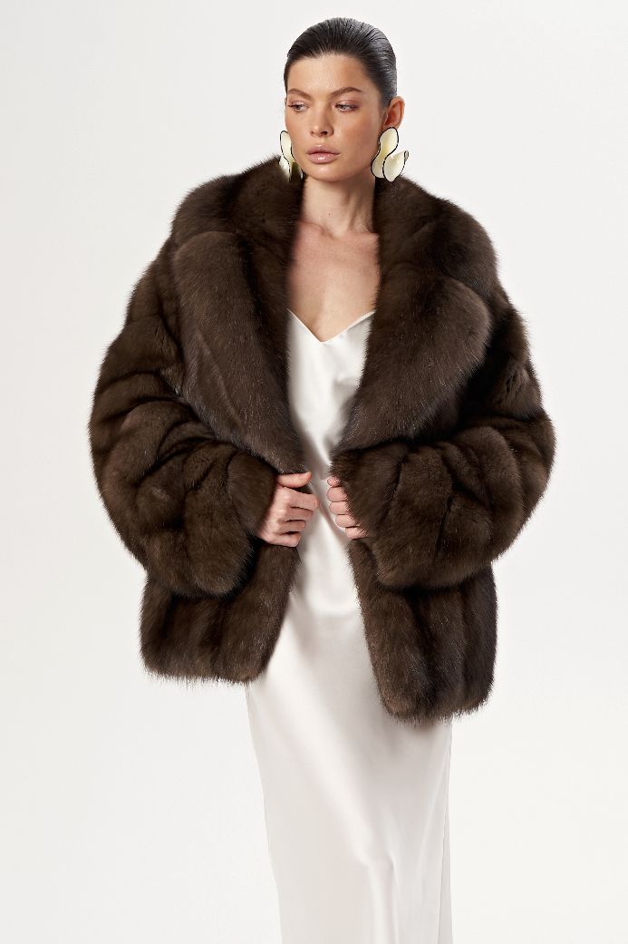 Полшубок из соболя 1215