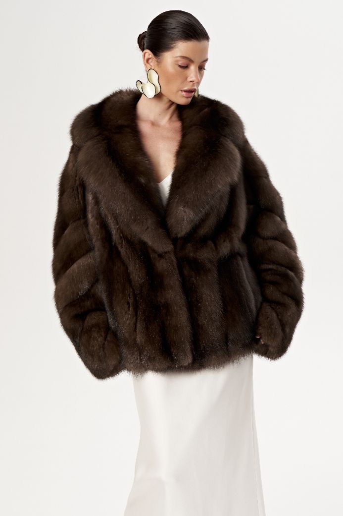 Полшубок из соболя 1215