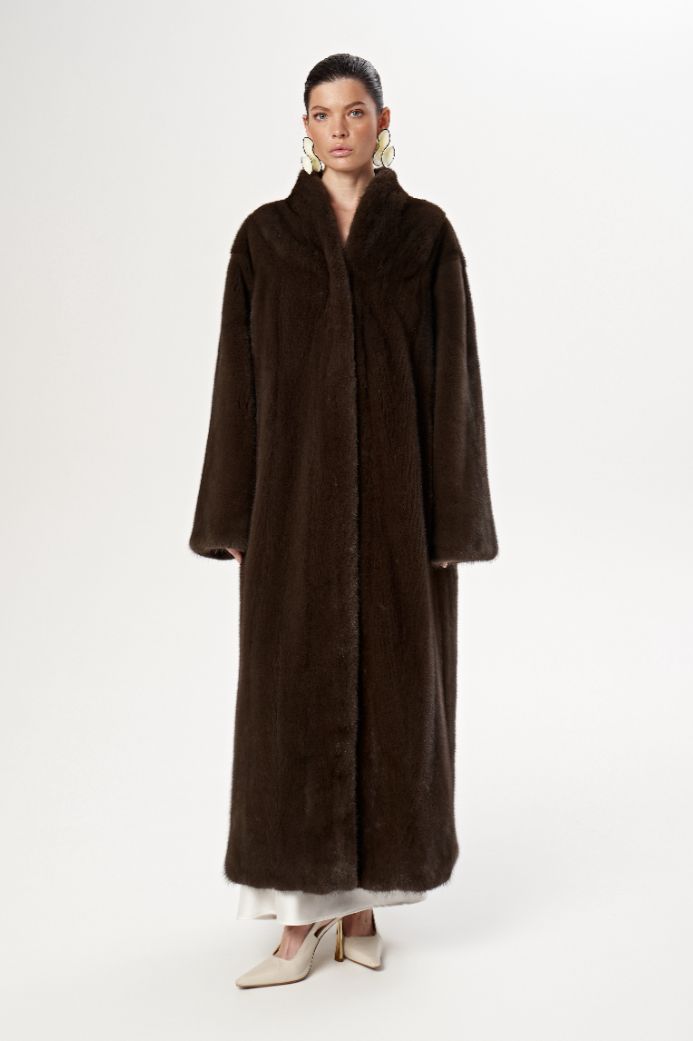 Шуба из норки 1217