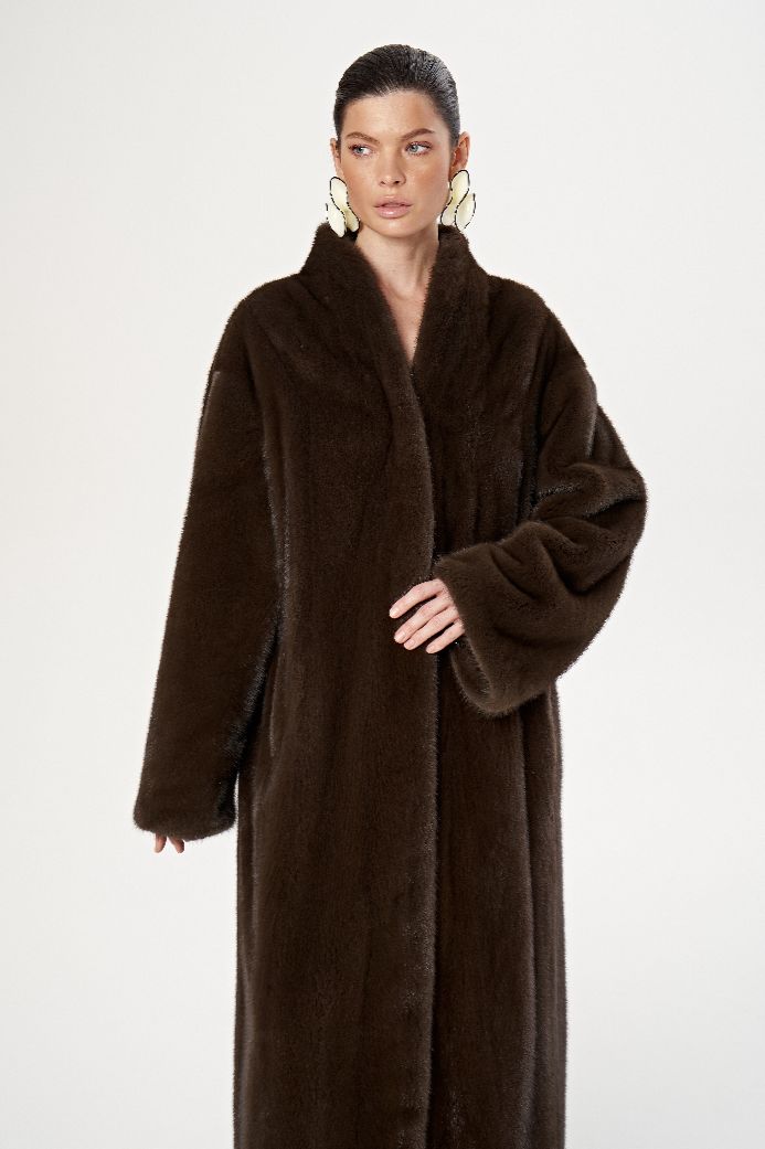 Шуба из норки 1217