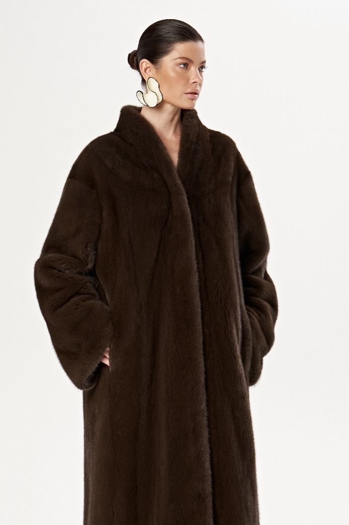 Шуба из норки 1217