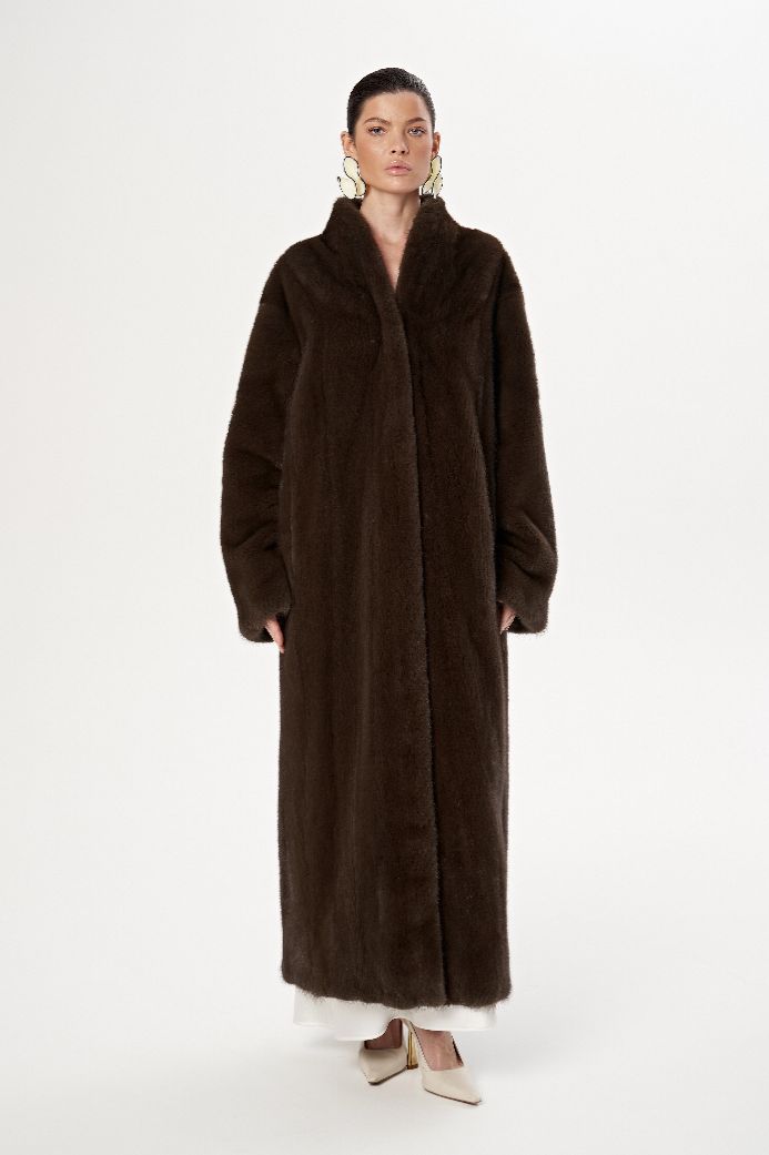 Шуба из норки 1217