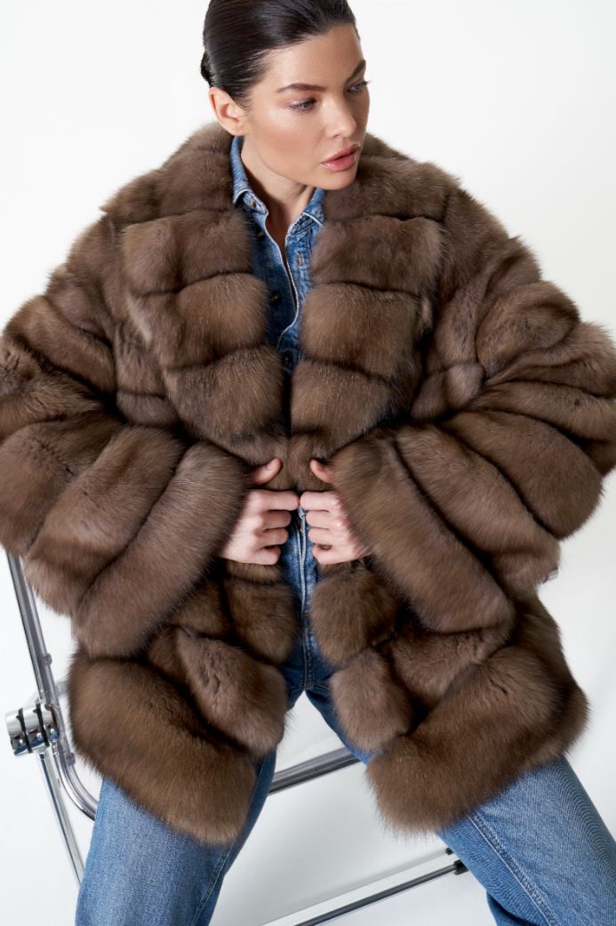 Шуба из соболя 2001