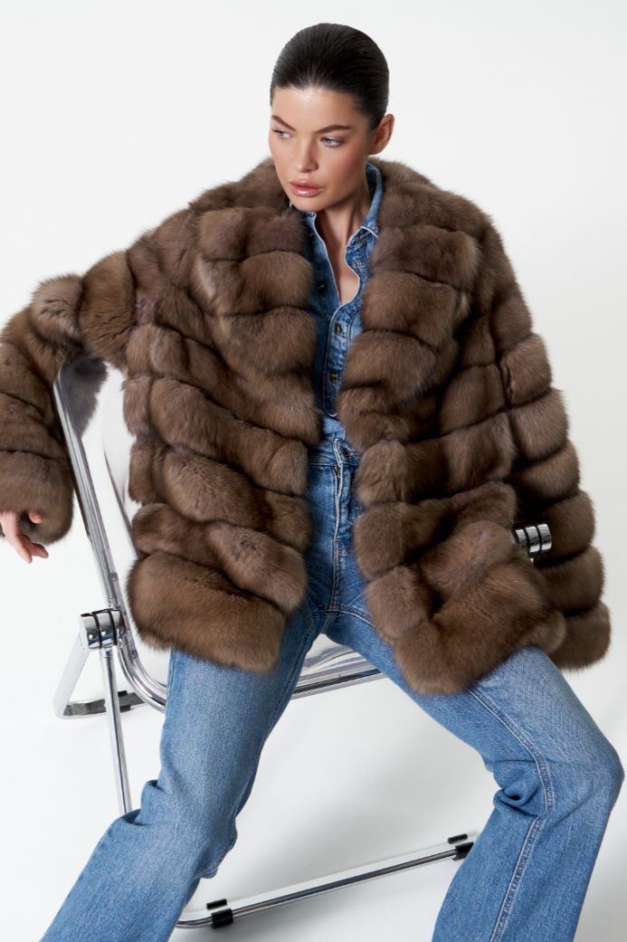 Шуба из соболя 2001