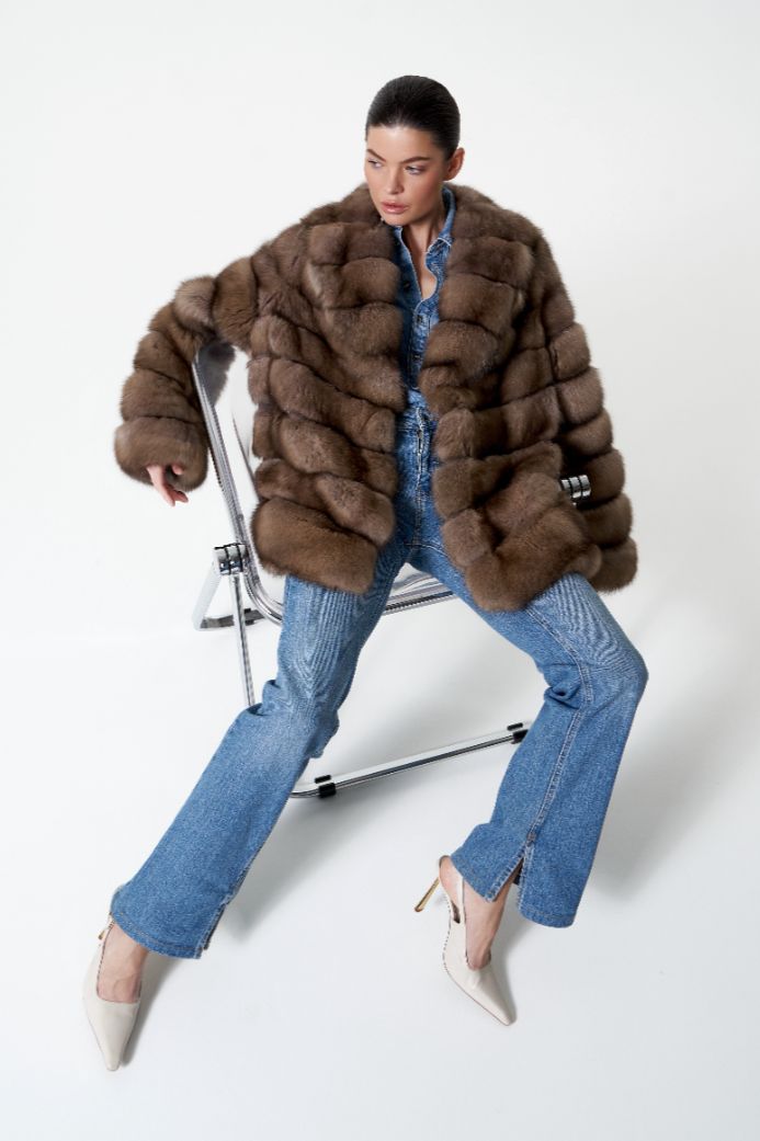 Шуба из соболя 2001