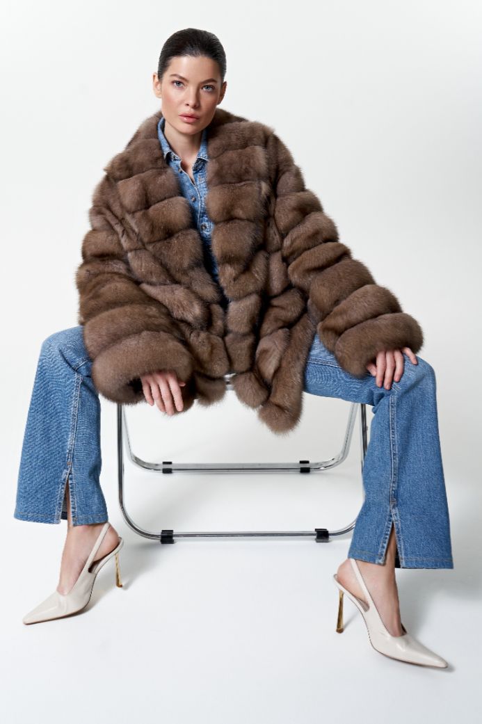 Шуба из соболя 2001