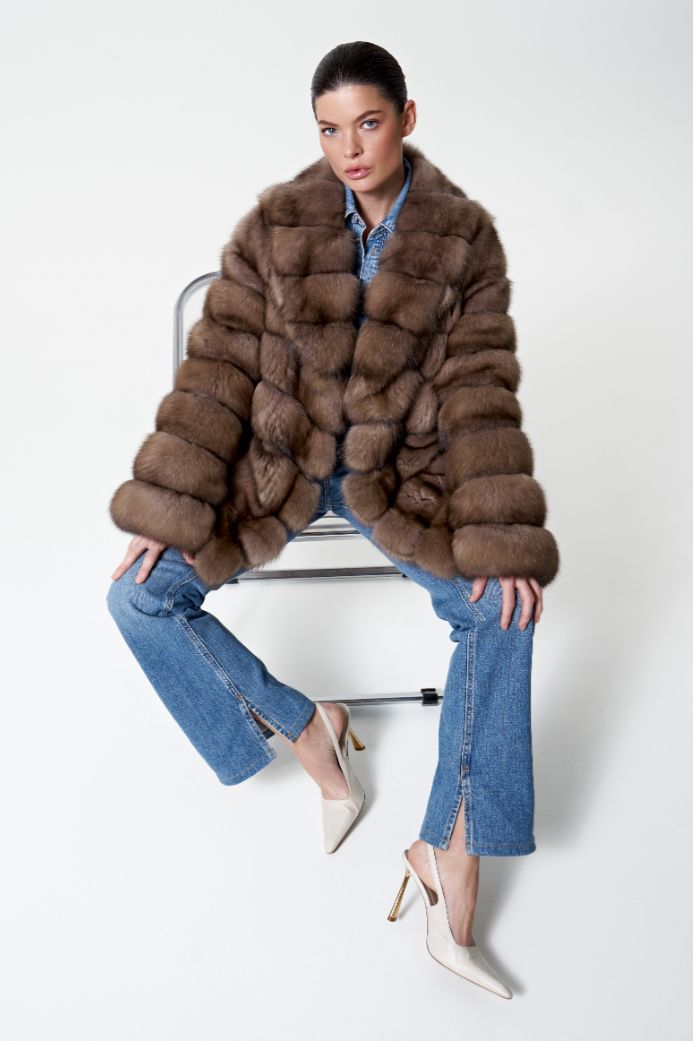 Шуба из соболя 2001