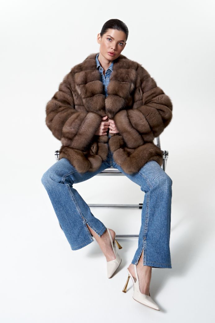 Шуба из соболя 2001