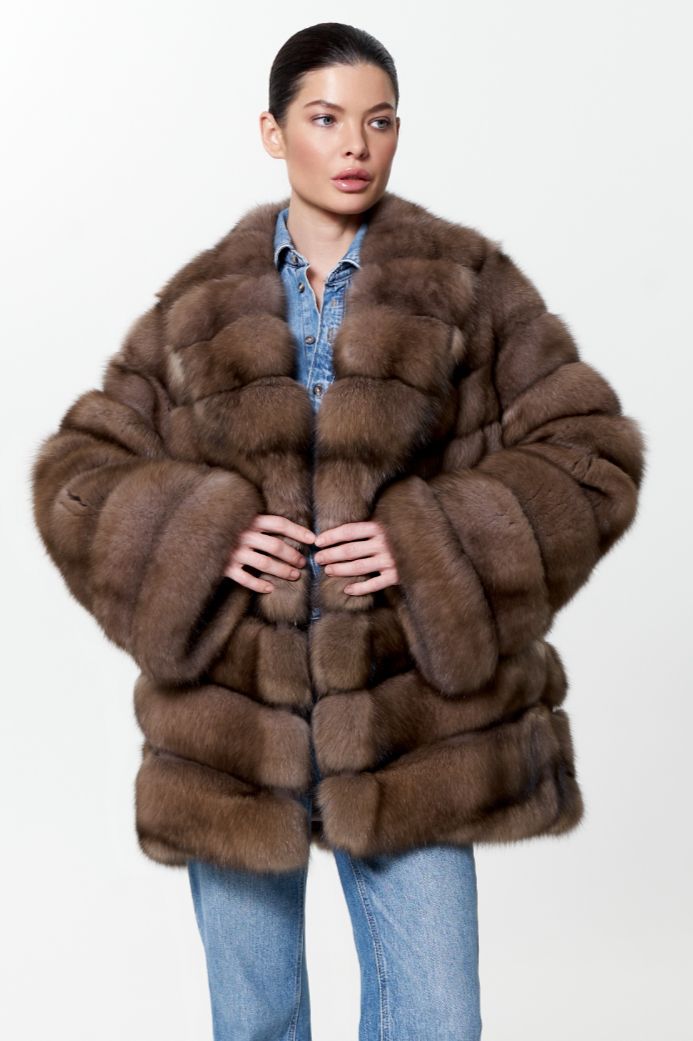 Шуба из соболя 2001