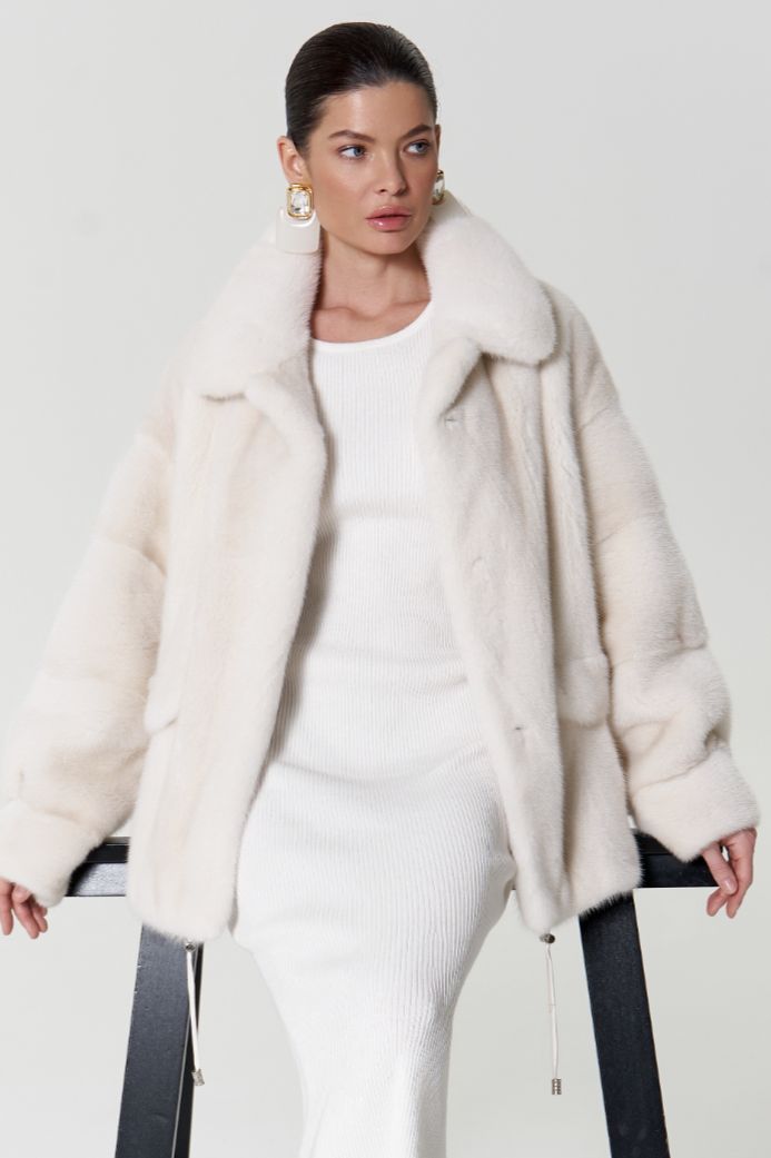 Норковый полушубок 2014