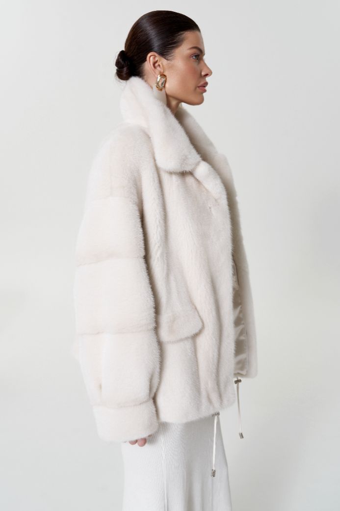 Норковый полушубок 2014